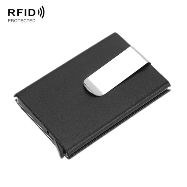 Custodia portafoglio in lega di alluminio con protezione RFID