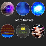 Lampada UV Woods 365nm per Rilevazione Muschio e Fluorescenza
