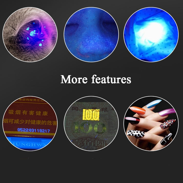 Lampada UV Woods 365nm per Rilevazione Muschio e Fluorescenza
