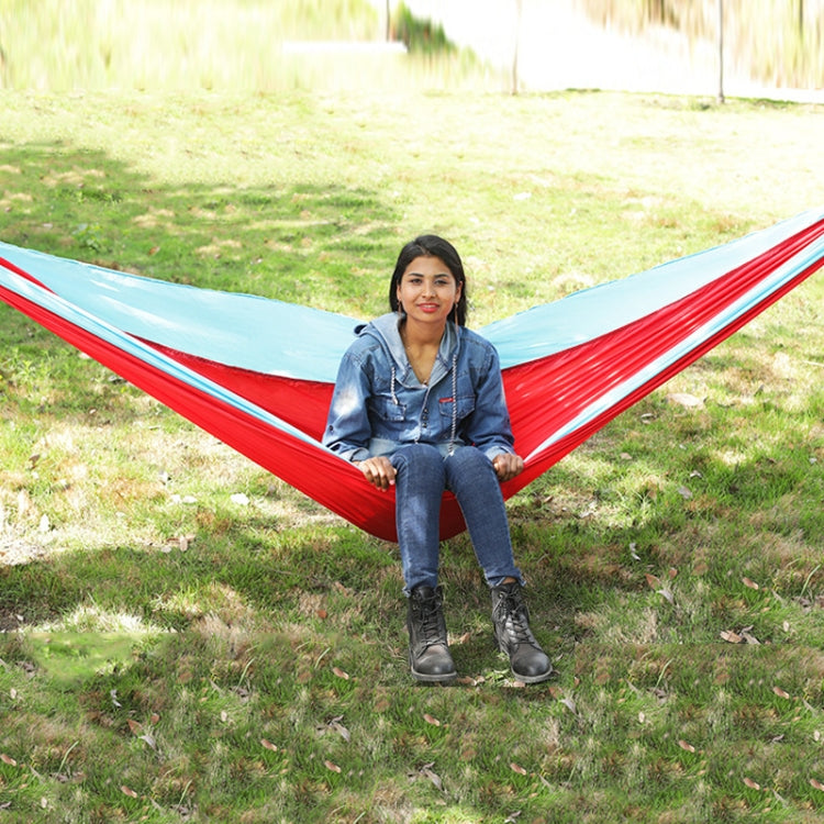 Altalena da campeggio in nylon 270x140 cm Black+Gray