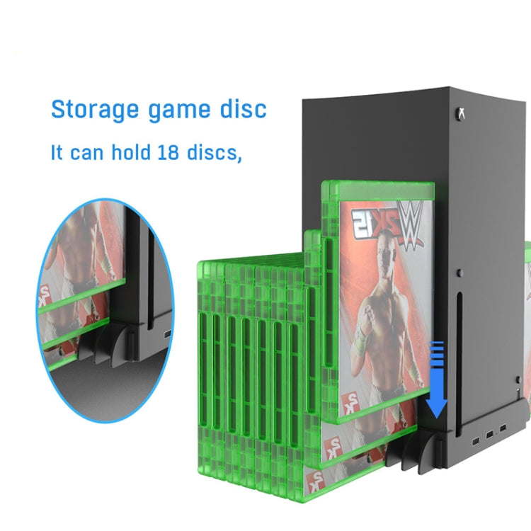 Base raffreddamento Xbox Series X con archiviazione dischi
