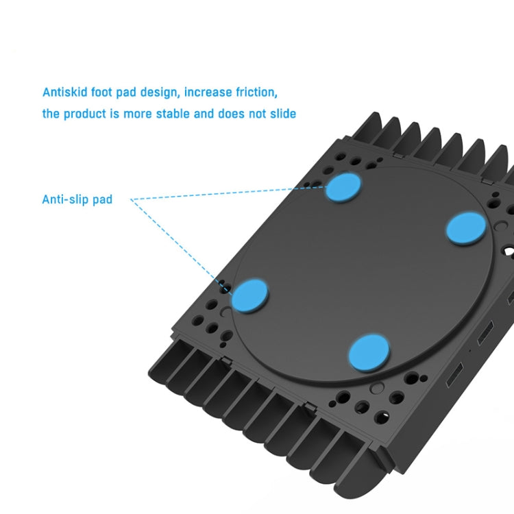 Base raffreddamento Xbox Series X con archiviazione dischi