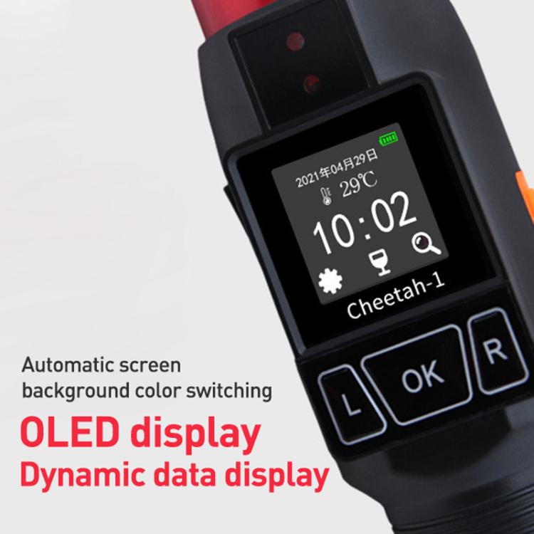 Alcol Tester Cheetah No.1 con Torcia e Display OLED