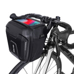 Borsa da manubrio per mountain bike con touch screen e guscio rig