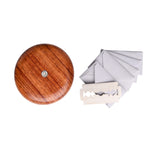 Coltello tondo per pane con 5 lame in legno 6x6 cm