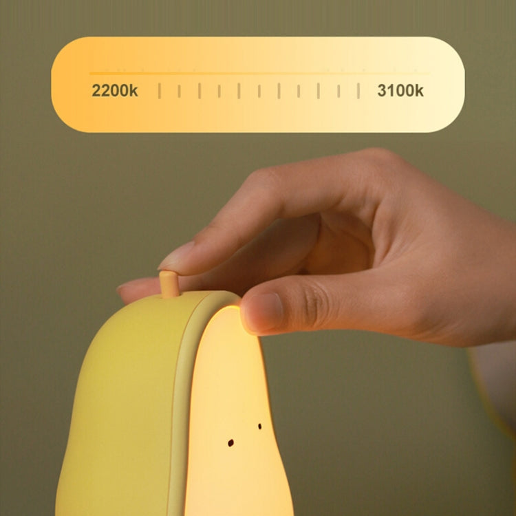 Luce notturna LED a forma di pera in silicone 4W