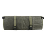 Borsa porta coltelli da cuoco in tela cerata 10 slot