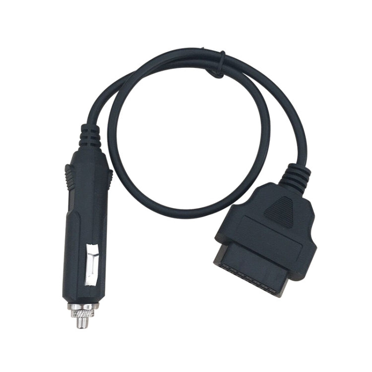 2 PCS connettore OBD femmina trasparente 12V 0,5m