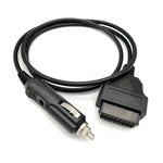 2 PCS connettore OBD femmina trasparente 12V 0,5m