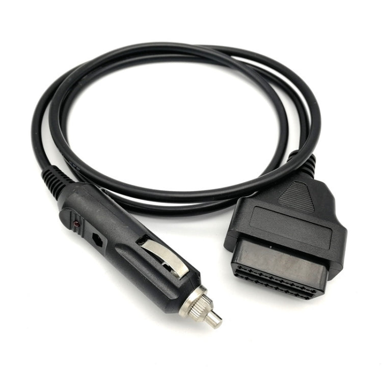 2 PCS connettore OBD femmina trasparente 12V 0,5m