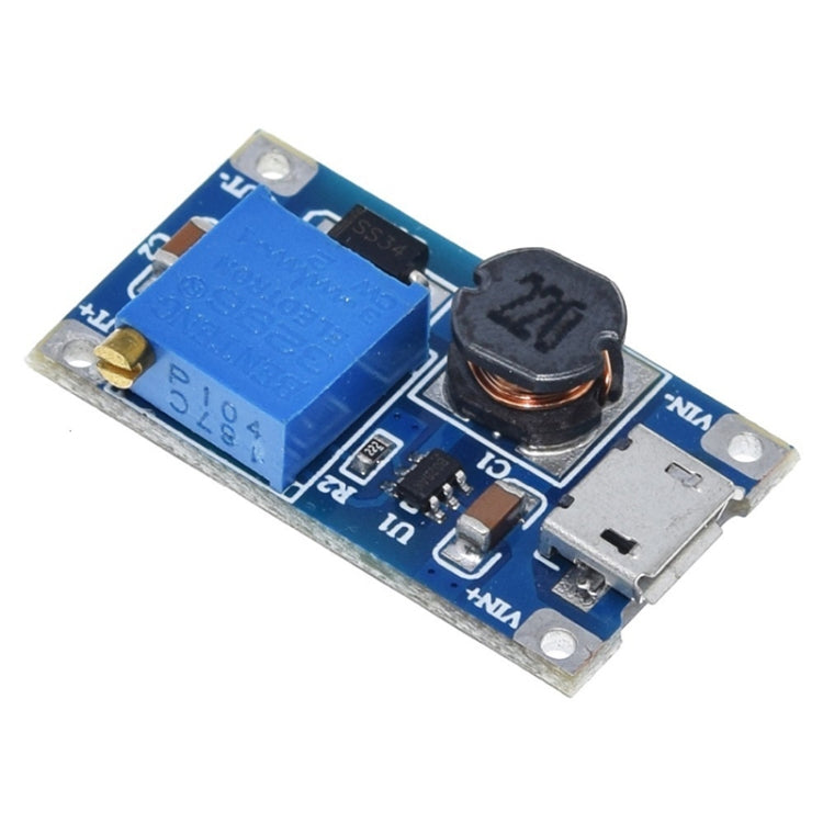 Modulo boost DC HW-183 2A con ingresso microUSB e uscita regolabile