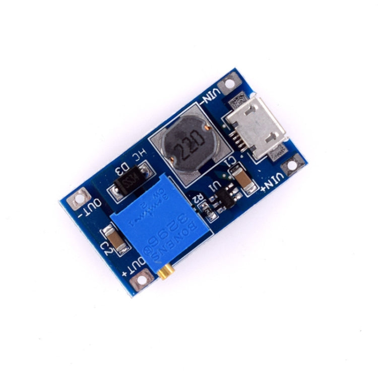 Modulo boost DC HW-183 2A con ingresso microUSB e uscita regolabile - immagine 3