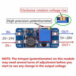 Modulo boost DC HW-183 2A con ingresso microUSB e uscita regolabile - immagine 6