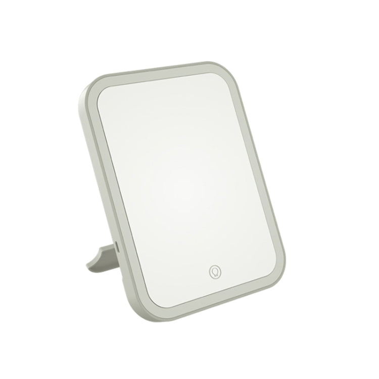 Specchio trucco LED da tavolo 2 pezzi con luce regolabile