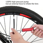 Pompa portatile in lega di alluminio per bicicletta e palloni