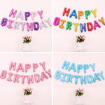 Set 2 palloncini Happy Birthday 16 pollici in film alluminio