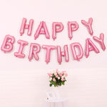 Set 2 palloncini Happy Birthday 16 pollici in film alluminio