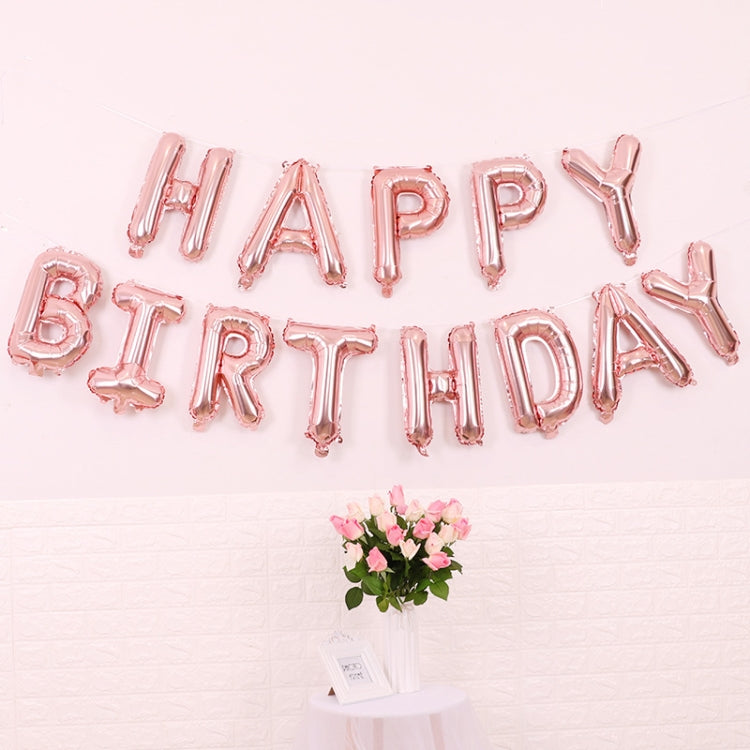 Set 2 palloncini Happy Birthday 16 pollici in film alluminio