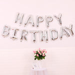 Set 2 palloncini Happy Birthday 16 pollici in film alluminio