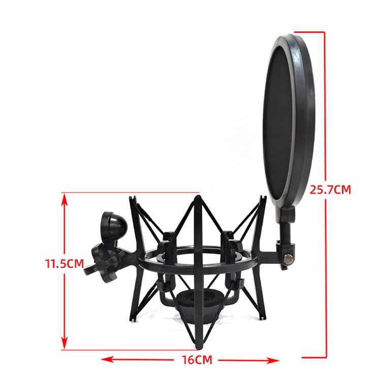 Microfono con staffa antiurto per condensatore SH-100 SH-101