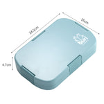 Scatola pranzo microonde con scomparti in plastica 920 ml