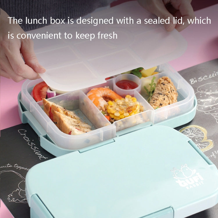 Scatola pranzo microonde con scomparti in plastica 920 ml