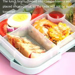 Scatola pranzo microonde con scomparti in plastica 920 ml