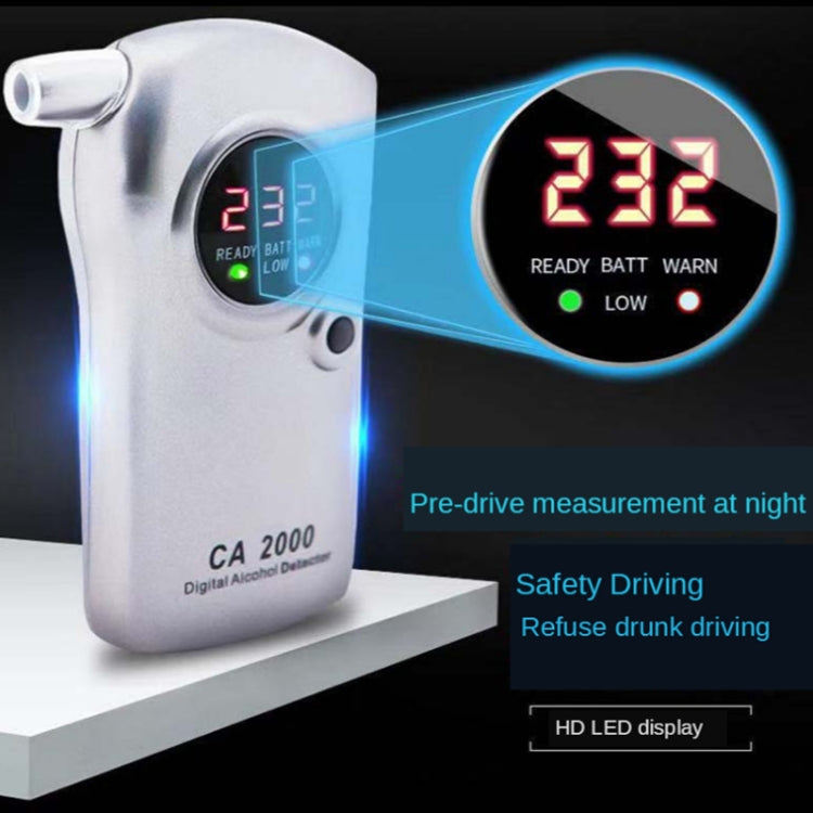 Tester di alcol CA2000 con display LED e allarme