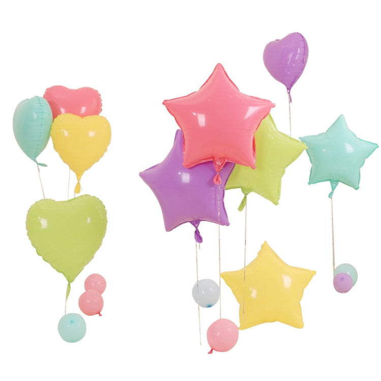 20 pezzi palloncini in pellicola di alluminio Macaron