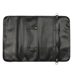 Borsa porta coltelli portatile in pelle WESSLECO