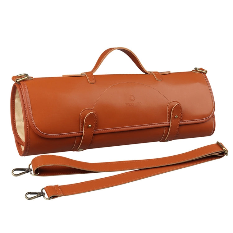 Borsa porta coltelli portatile in pelle WESSLECO