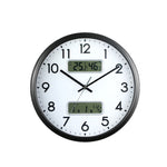 Orologio da parete LED doppio schermo 13 pollici