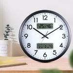 Orologio da parete LED doppio schermo 13 pollici