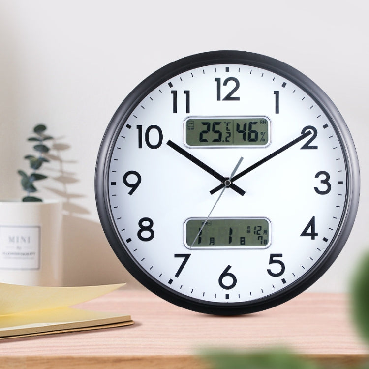 Orologio da parete LED doppio schermo 13 pollici