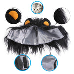 Copricapo Parrucca Leone per Cani e Gatti S M L