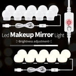 Lampadine frontali USB per specchio trucco 2-14 LED