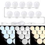 Lampadine frontali USB per specchio trucco 2-14 LED