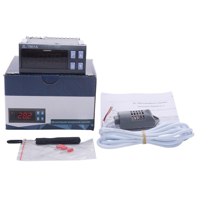Regolatore temperatura e umidità ZL-7801A a doppia uscita - immagine 7