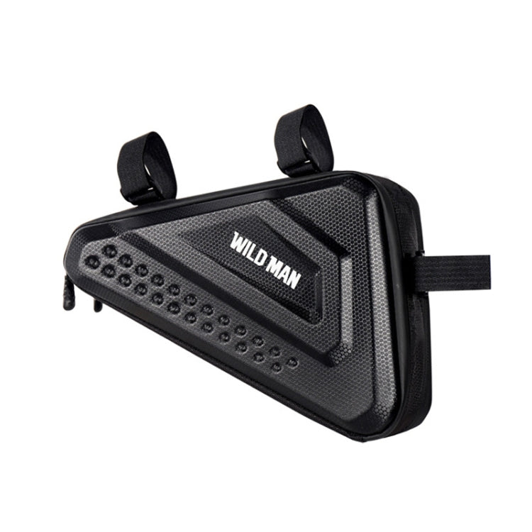 Borsa a triangolo rigida per mountain bike 3L nera