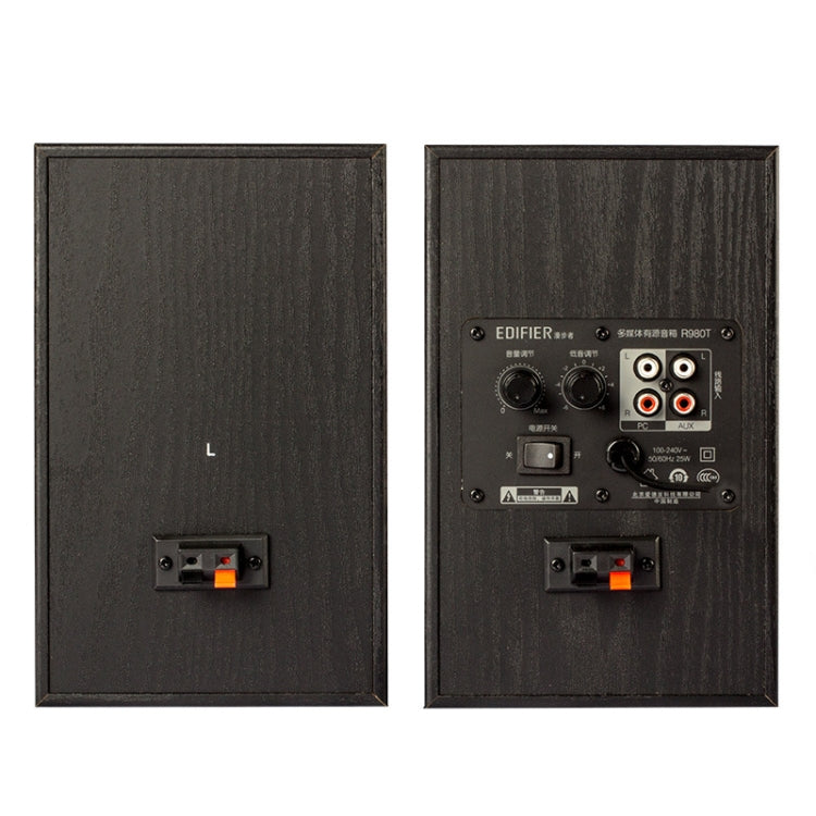 Altoparlanti in legno Edifier R980T 2x12W con ingresso AUX