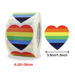 5 Adesivi San Valentino Amore 3,8 cm Decorativi