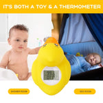 Termometro da bagno per bambini con anatra gialla