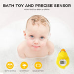 Termometro da bagno per bambini con anatra gialla