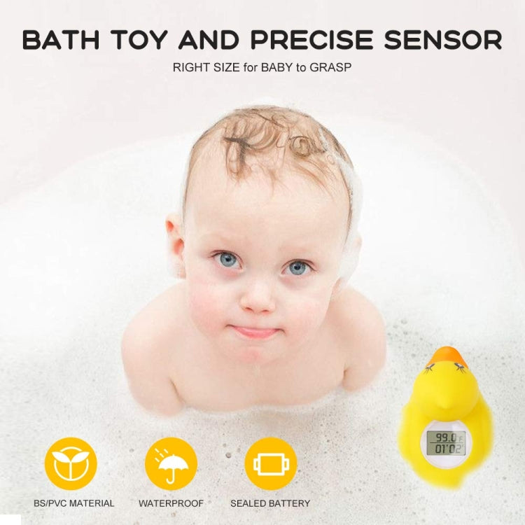 Termometro da bagno per bambini con anatra gialla