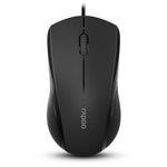 Rapoo N1600 Mouse cablato 1000 DPI 3 tasti silenzioso