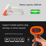 Scanner codici a barre laser SYCREADER cablato 1D e 2D