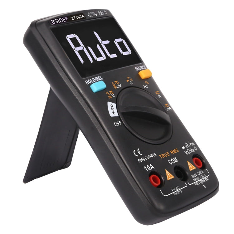 Multimetro digitale BSIDE ZT102A con display EBTN da 6000 conti