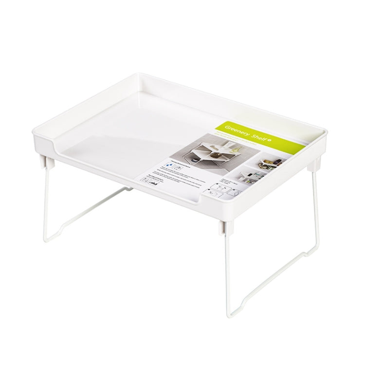 Scaffale portaoggetti pieghevole per armadio cucina 35x25cm