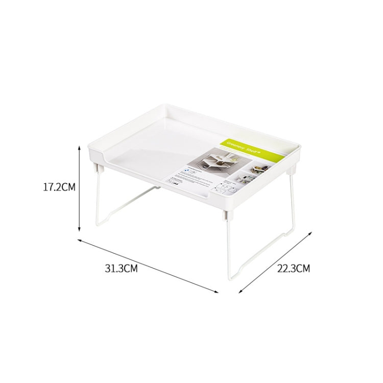 Scaffale portaoggetti pieghevole per armadio cucina 35x25cm