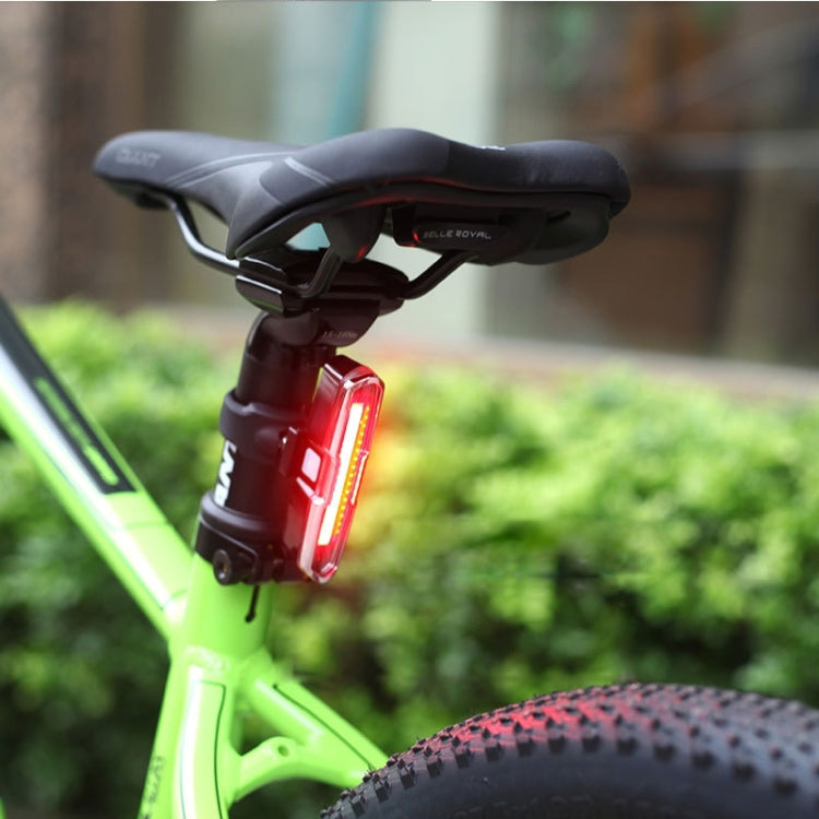 Luce posteriore bicicletta LED USB ricaricabile 500mAh